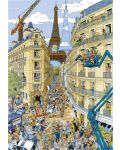 Пъзел Ravensburger от 1000 части - Париж, Frans Le Roux - 2t
