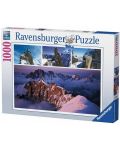 Пъзел Ravensburger от 1000 части - Монблан - 1t