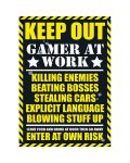 Макси плакат GB eye Humor: Gamer at Work - Keep Out - 1t