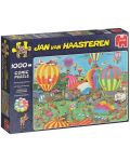 Пъзел Jumbo от 1000 части - Фестивал на балона, Ян ван Хаастерен - 1t