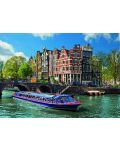 Пъзел Ravensburger от 1000 части - Каналите в Амстердам - 3t