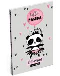 Тефтер Lizzy Card - Hello Panda, формат A7 - 1t