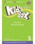 Kid's Box Updated 2ed. 5 Teacher's Resource Book w Online Audio - 1t