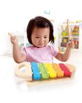 Дървена играчка Hape - Разноцветен ксилофон - 3t