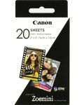 Фотохартия Canon - Zink 2x3", за Zoemini, 20 броя - 1t