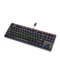 Механична клавиатура Redragon - Daksa K576R-BK, Brown, LED, черна - 2t