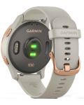 Смарт часовник Garmin - Venu, 43mm, 1.2", златист/бежов - 4t