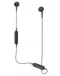 Безжични слушалки с микрофон Audio-Technica - ATH-C200BT, черни - 1t