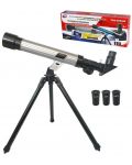 Образователна играчка Eastcolight - Сив телескоп с трипод 20x/ 30x/ 40x - 1t