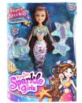 Кукла Funville Sparkle Girlz - Русалка Super Sparkly, 27 cm, асортимент - 6t
