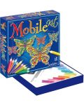 Комплект за рисуване върху стъкло Sentosphere Mobile Kit - Пеперуди - 1t