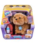 Интерактивна плюшена играчка Moose Little Live Pets - Кученце Snuggles, Cozy dozys - 1t