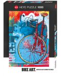 Пъзел Heye от 1000 части - Червена лимитирана серия, Bike Art - 1t