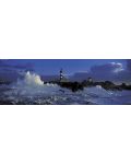 Панорамен пъзел Heye от 1000 части - Морски фар в бурята, Александър фон Хумболт - 2t