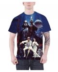 Тениска Star Wars - Painting, синя, размер XL - 2t