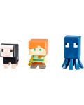 Комплект мини фигурки Fisher Price - Minecraft, 3 броя - 1t