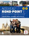 Nouveau Rond-Point 1 / Френски език - ниво А1-А2: Учебник + CD (ново издание) - 1t