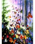 Пъзел Anatolian от 1000 части - Пеперуди в гората, Дейвид Пенфаунд - 2t