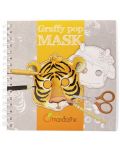 Творчески комплект Avenue Mandarine Graffy Pop - Оцвети и създай маски с животни - 1t