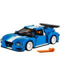 Конструктор 3 в 1 Lego Creator – Турбо състезателен автомобил (31070) - 3t