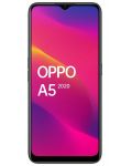 Смартфон Oppo A5  - 6.5", 64GB, черен - 1t
