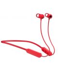 Спортни слушалки Skullcandy - Jib Plus, червени - 1t