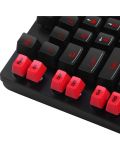 Гейминг клавиатура Redragon - Yaksa K505, RGB, черна - 6t