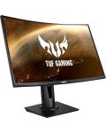 Геймърски монитор Asus TUF - VG27VQ, 27", FHD VA Curved, FreeSync, 165 Hz, черен - 2t