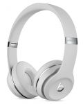 Безжични слушалки Beats by Dre - Solo 3 Wireless, Satin Silver - 1t