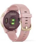 Смарт часовник Garmin - vívoactive 4S, 40mm, 1.1, златист/розов - 4t