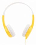 Детски слушалки BuddyPhones - Connect, жълти - 2t