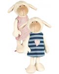 Плюшена играчка Sigikid Sweety – Овчица с двулицева дреха, 40 cm - 3t