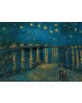 Пъзел Clementoni от 1000 части - Звездна нощ над Рона, Винсент ван Гог - 2t