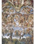 Панорамен пъзел Clementoni от 1000 части - Денят на Страшния съд, Микеланджело Буонароти - 2t