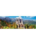 Панорамен пъзел Clementoni от 1000 части - Замъкът Нойшванщайн - 2t