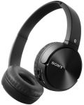 Безжични слушалки Sony - MDR-ZX330BT, черни - 4t