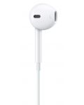 Слушалки с микрофон Apple - EarPods, Lightning Connector, бели - 3t