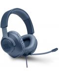 Гейминг слушалки JBL - Quantum 100, сини - 2t