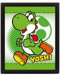 3D плакат с рамка Pyramid Games: Super Mario - Mario & Yoshi - 2t