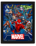 3D плакат с рамка Pyramid Marvel: Avengers - The Avengers - 1t