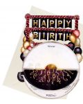 3D картичка Santoro Pirouettes - Birthday Balloons - 3t