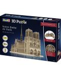 3D Пъзел Revell - Катедрала Нотр Дам - 1t