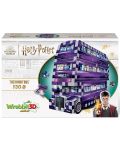 3D пъзел Wrebbit от 130 части - Вълшебен автобус, Хари Потър - 1t
