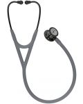 3M Littmann Cardiology IV Стетоскоп, Grey, High Polish Smoke-Finish, Smoke Stem - 1t