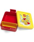 Кутия за храна Lego - Iconic , червена - 2t