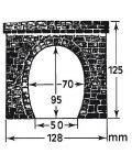 Faller арка за ЖП тунел (120563) - 2t