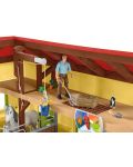 Комплект Schleich Farm World - Двуетажна конюшня, с фигурки и аксесоари - 4t