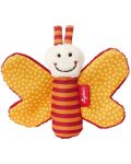 Мека бебешка играчка Sigikid Red Stars – Оранжева пеперуда, 9 cm - 1t
