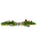Плюшена играчка Sigikid PlayQ Collection – Вибриращ крокодил, 34 cm - 4t