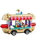 Конструктор Lego Friends - Увеселителен парк – Ван за продажба на хот дог (41129) - 4t